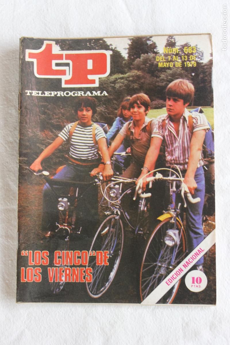 Coleccionismo de revistas y peri&oacute;dicos: TELEPROGRAMA N&ordm; 683 LOS CINCO DE LOS VIERNES 1979