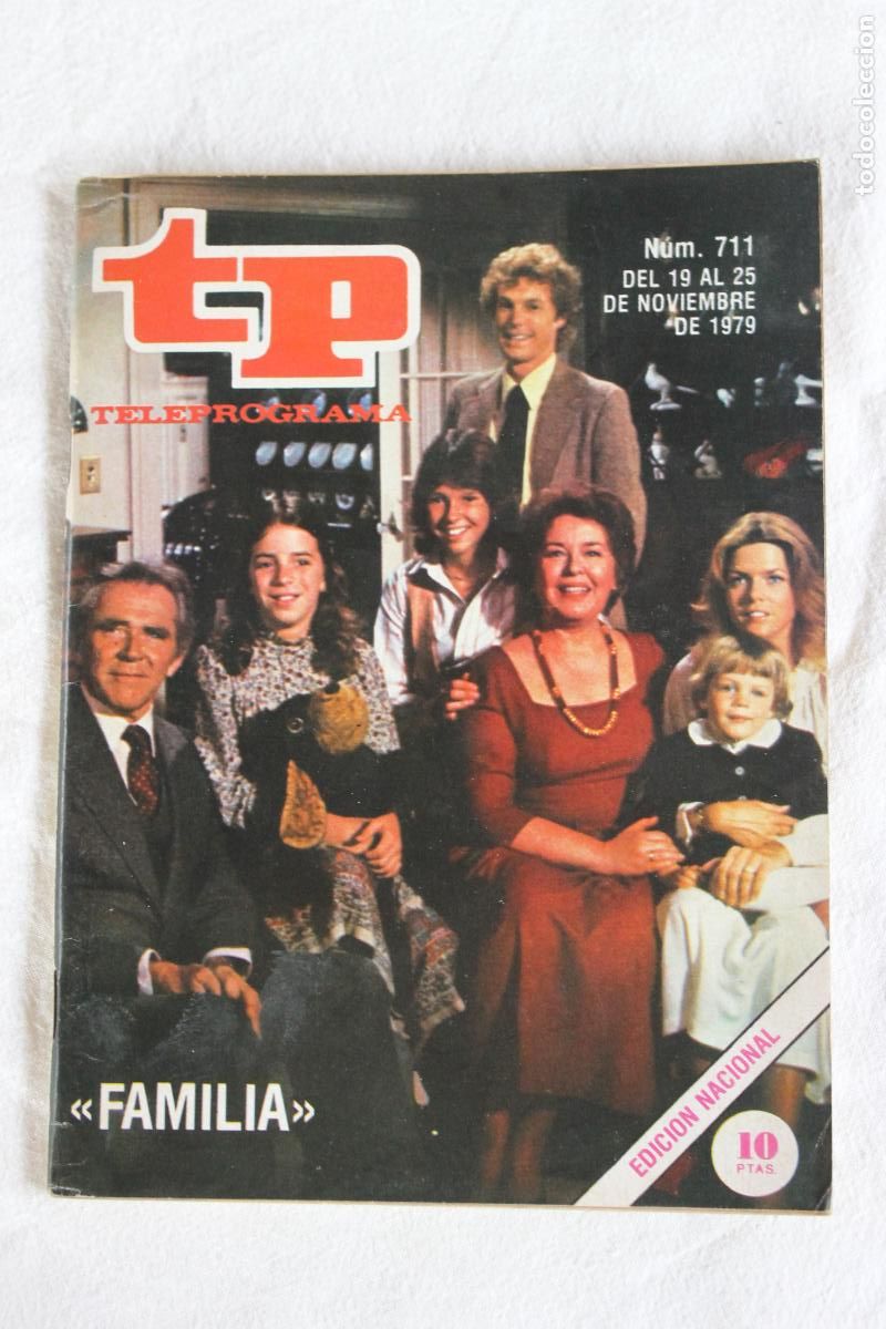 Coleccionismo de revistas y peri&oacute;dicos: TELEPROGRAMA N&ordm; 711 FAMILIA 1979