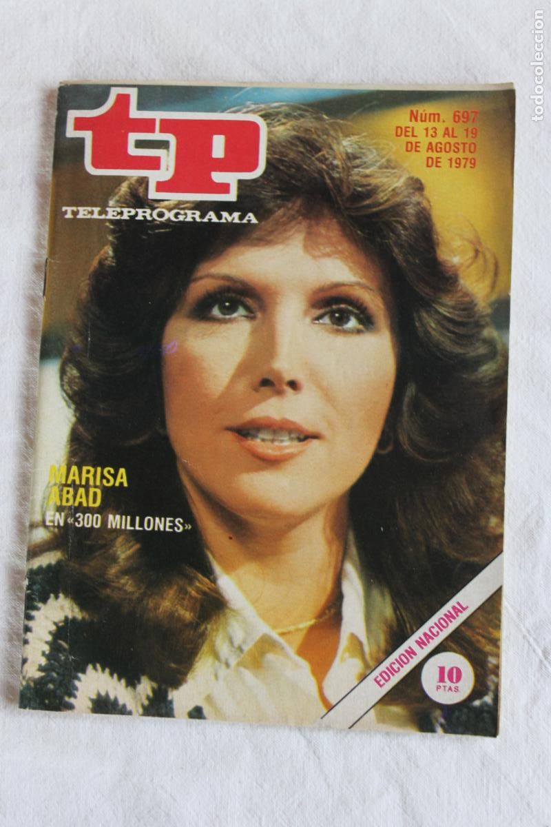 Coleccionismo de revistas y peri&oacute;dicos: TELEPROGRAMA N&ordm; 697 MARISA ABAD 1979