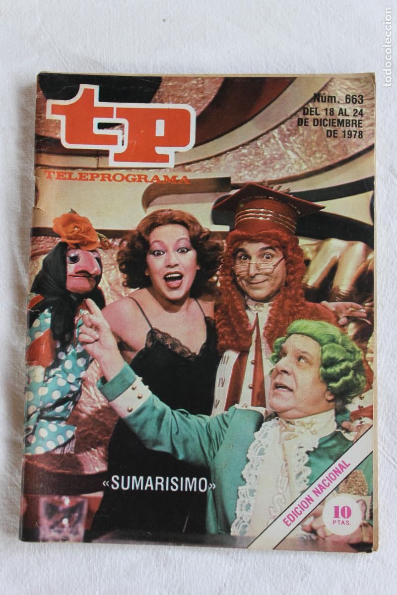 Coleccionismo de revistas y peri&oacute;dicos: TELEPROGRAMA N&ordm; 663 SUMARISIMO 1978 - Foto 1