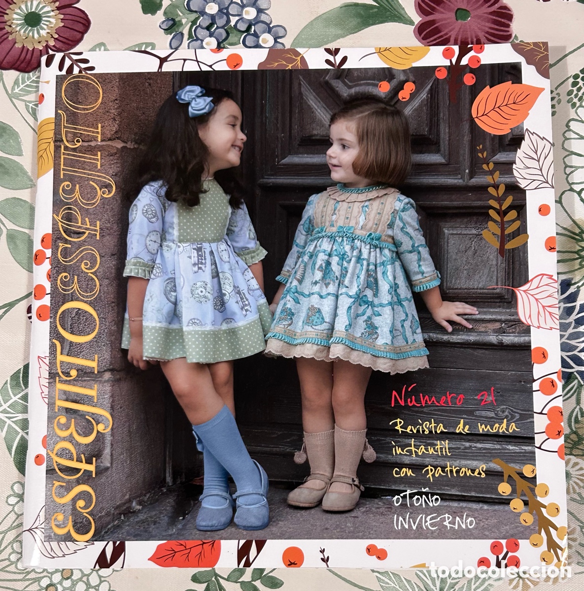 Coleccionismo de revistas y peri&oacute;dicos: REVISTA DE MODA INFANTIL CON PATRONES. N&Uacute;MERO 21. OTO&Ntilde;O-INVIERNO. ESPEJITO ESPEJITO