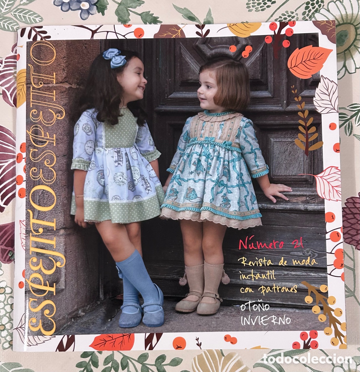Collectionnisme de Revues et Journaux: REVISTA DE MODA INFANTIL CON PATRONES. N&Uacute;MERO 21. OTO&Ntilde;O-INVIERNO