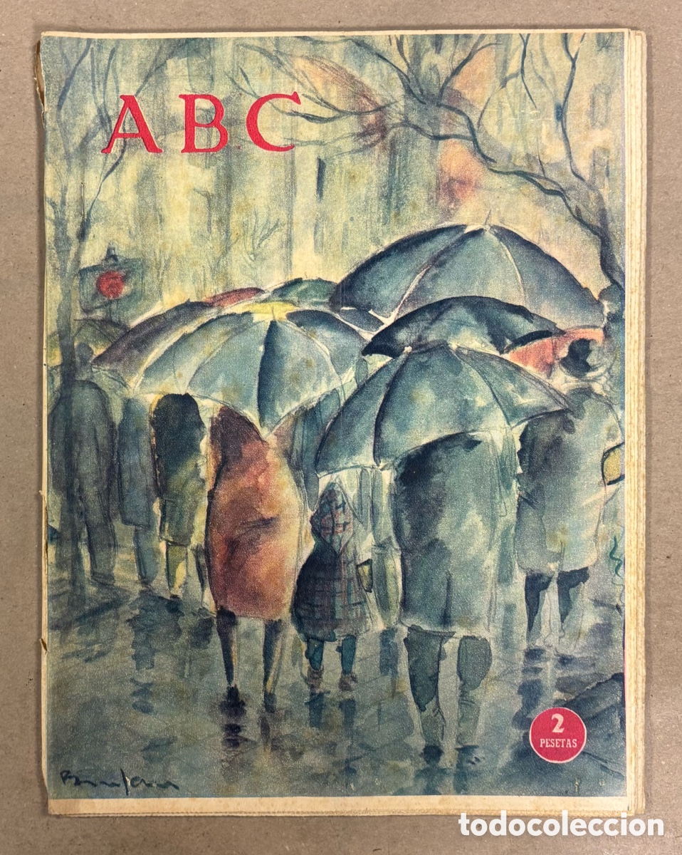 Coleccionismo de revistas y peri&oacute;dicos: ABC (15 NOVIEMBRE 1958) DARIO DE REGOYOS, JOYAS DE ORO CERRO DE EL CARAMBOLO (SEVILLA),&hellip;