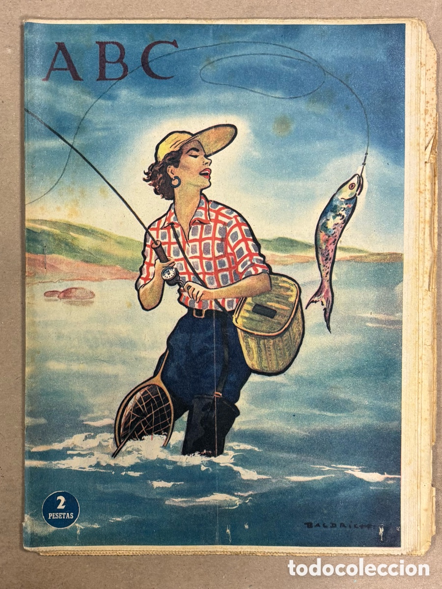 Coleccionismo de revistas y peri&oacute;dicos: ABC (21 JULIO 1956) EL BOSCO, &Aacute;VILA EN LA NOCHE, PARQUE NACIONAL DE LOS PICOS DE EUROPA,&hellip;