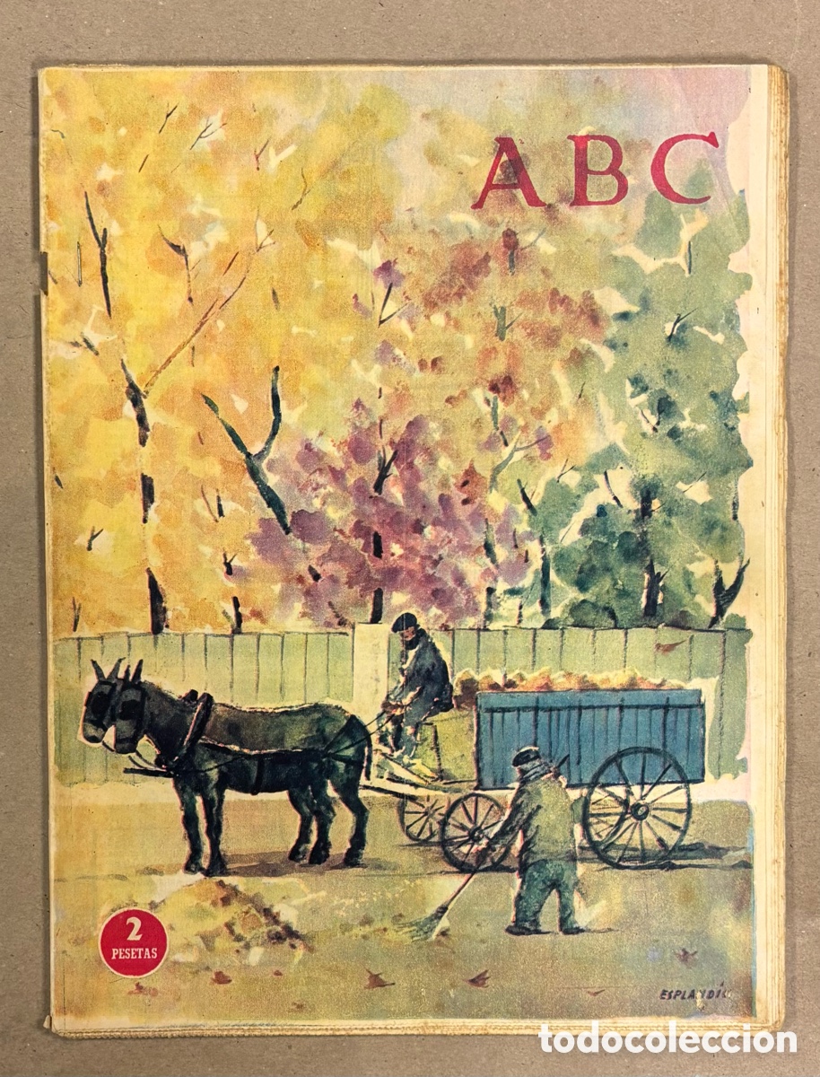 Coleccionismo de revistas y peri&oacute;dicos: ABC (29 NOVIEMBRE 1958) LAURA DE SANTELMO, ANUNCIO MARIQUITA P&Eacute;REZ, ALMER&Iacute;A, TURISMO ANDORRA