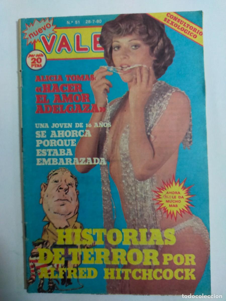 Sammeln von Zeitschriften und Zeitungen: REVISTA NUEVO VALE N&ordm; 51 - (28-07-1980) - HISTORIAS DE TERROR POR ALFRED HITCHCOCK