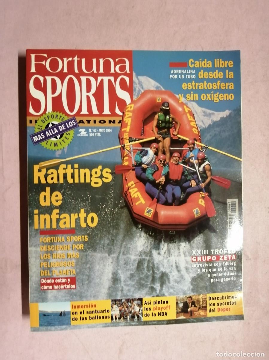 Coleccionismo de revistas y peri&oacute;dicos: REVISTA FORTUNA SPORTS (NUMERO 62) RAFTINGS DE INFARTO