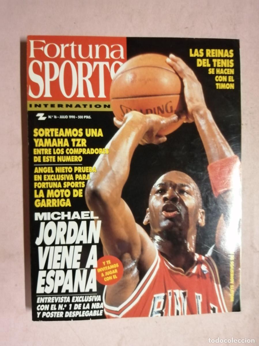 Coleccionismo de revistas y peri&oacute;dicos: REVISTA FORTUNA SPORTS (NUMERO 16) MICHAEL JORDAN VIENE A ESPA&Ntilde;A