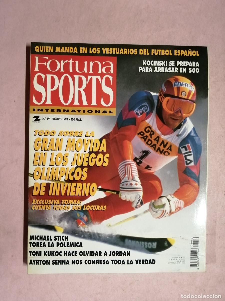 Coleccionismo de revistas y peri&oacute;dicos: REVISTA FORTUNA SPORTS (NUMERO 59) TODO SOBRE LA GRAN MOVIDA DE LOS JUEGOS OLIMPICOS DE INVIERNO