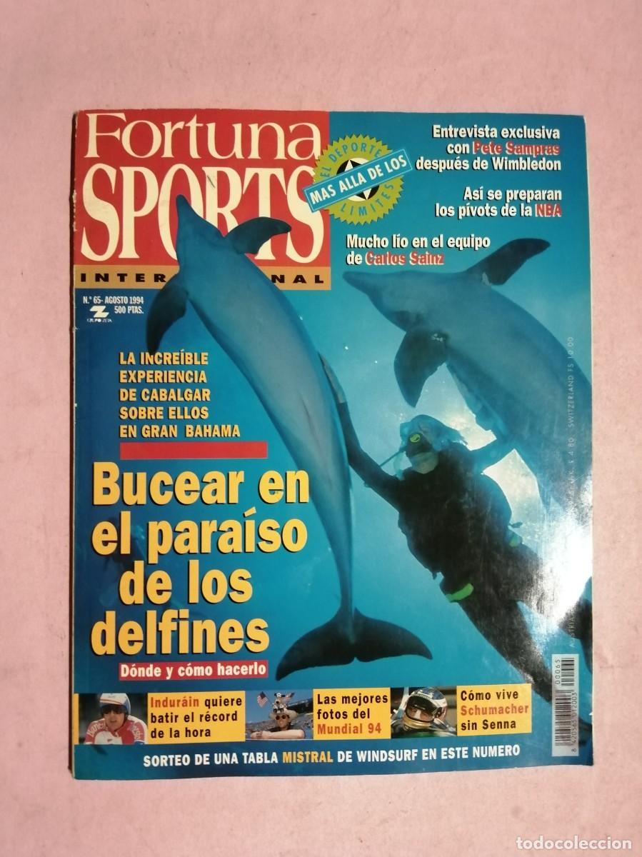 Coleccionismo de revistas y peri&oacute;dicos: REVISTA FORTUNA SPORTS (NUMERO 65) BUCEAR EN EL PARAISO DE LOS DELFINES