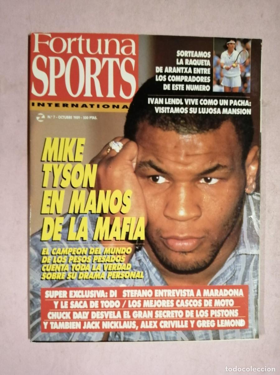 Coleccionismo de revistas y peri&oacute;dicos: REVISTA FORTUNA SPORTS (NUMERO 7) MIKE TYSON EN MANOS DE LA MAFIA
