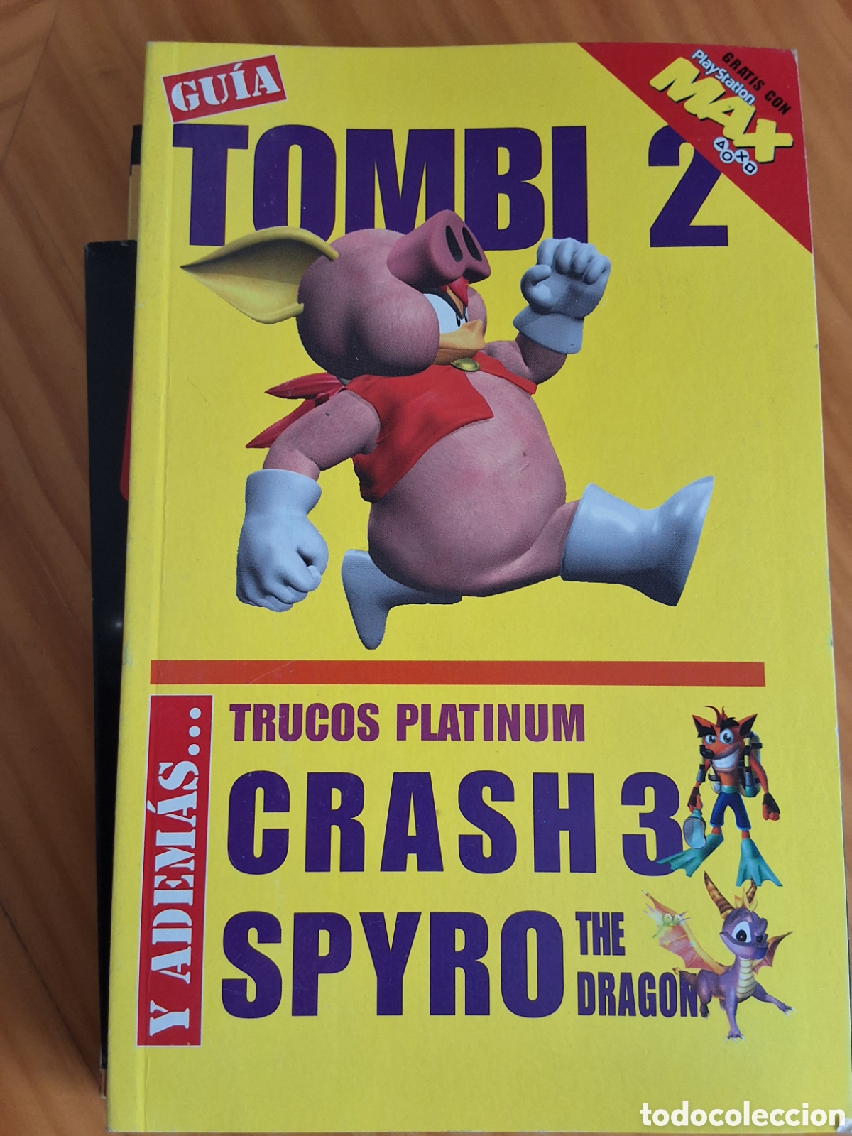 Coleccionismo de revistas y peri&oacute;dicos: Tombi 2 crash 3 spyro mini gu&iacute;a suplemento trucos revista Max