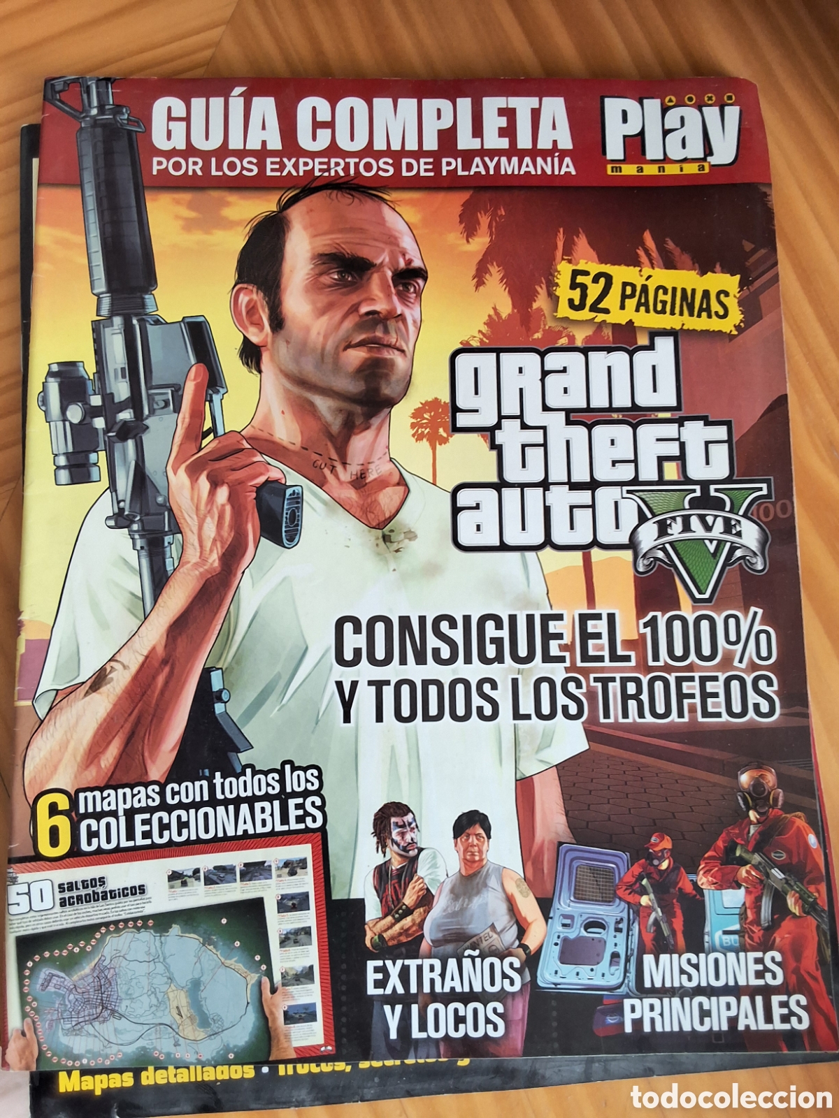 Coleccionismo de revistas y peri&oacute;dicos: Grand theft auto V gu&iacute;a suplemento revista playmania2
