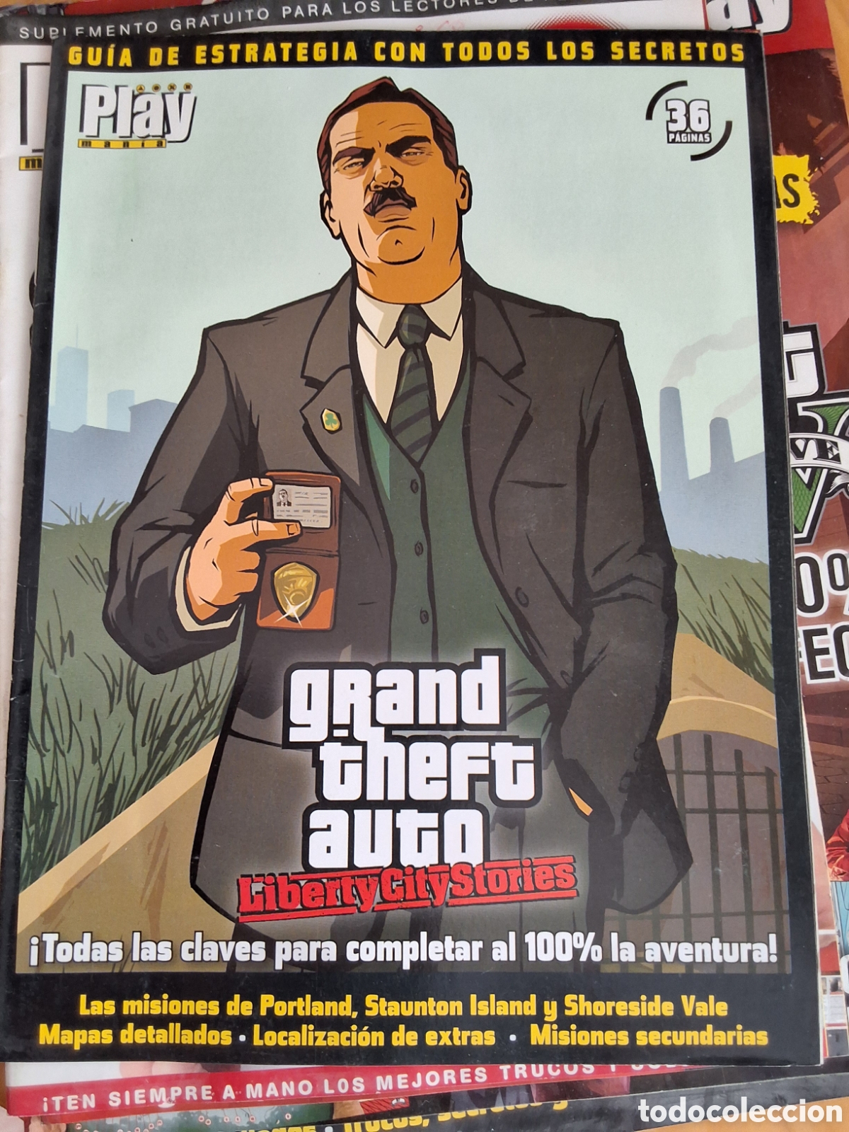 Coleccionismo de revistas y peri&oacute;dicos: Grand theft auto liberty city stories gu&iacute;a suplemento revista playmania2 n&uacute;mero 91