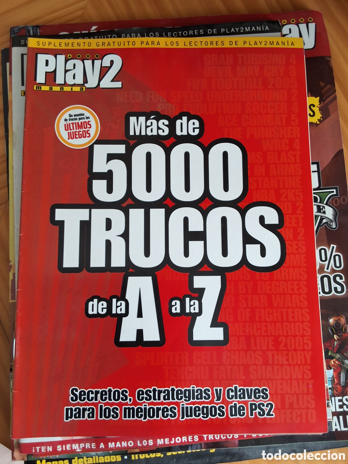 Coleccionismo de revistas y peri&oacute;dicos: 5000 trucos de A -Z gu&iacute;a suplemento revista playmania2 n&uacute;mero 77