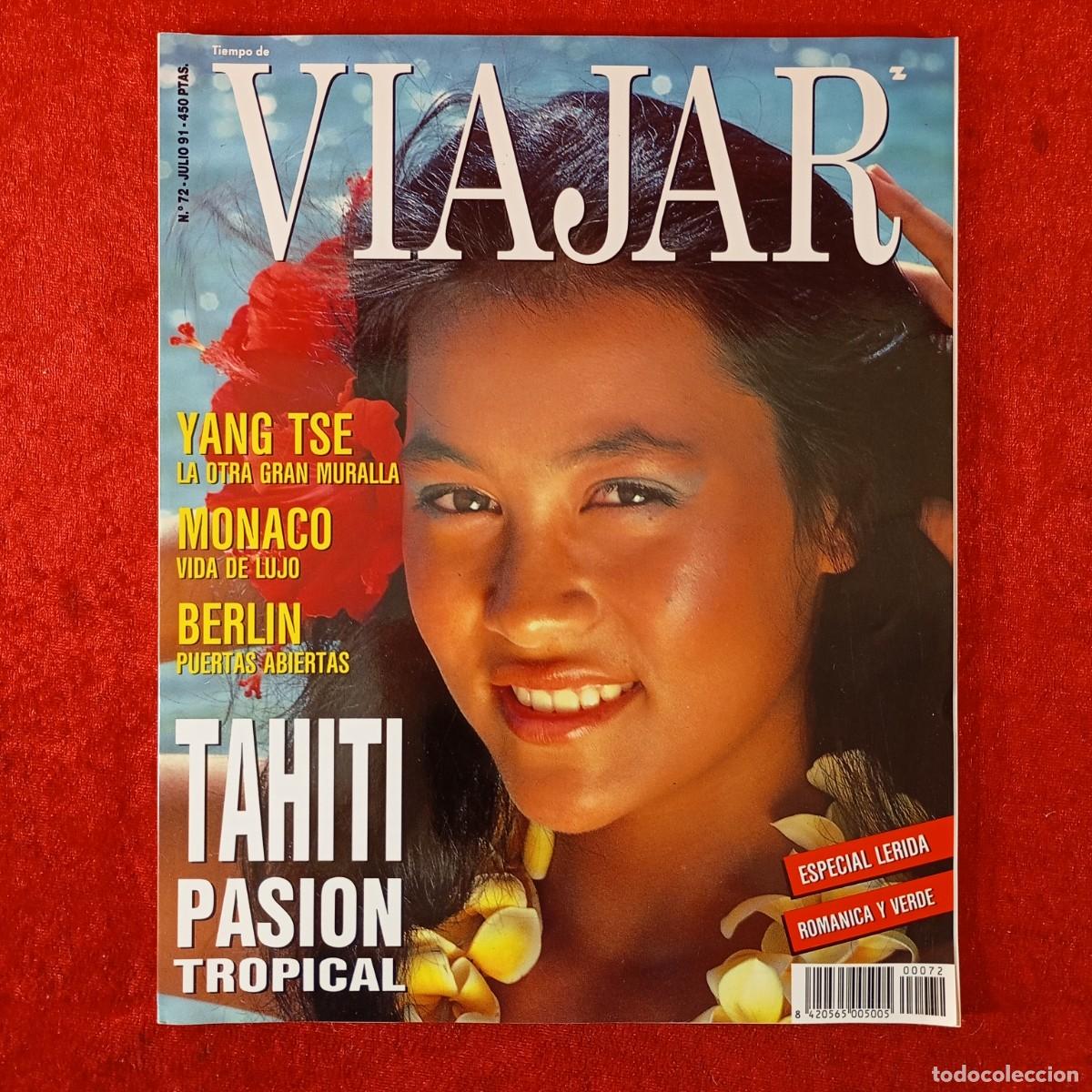 Coleccionismo de revistas y peri&oacute;dicos: REVISTA - TIEMPO DE VIAJAR - N&ordm;72 - JULIO 1991 - GRUPO ZETA / 576