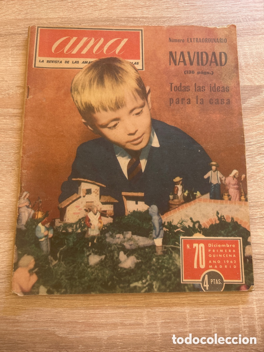 Coleccionismo de revistas y peri&oacute;dicos: Revista ama n&uacute;m 70 a&ntilde;o 1962