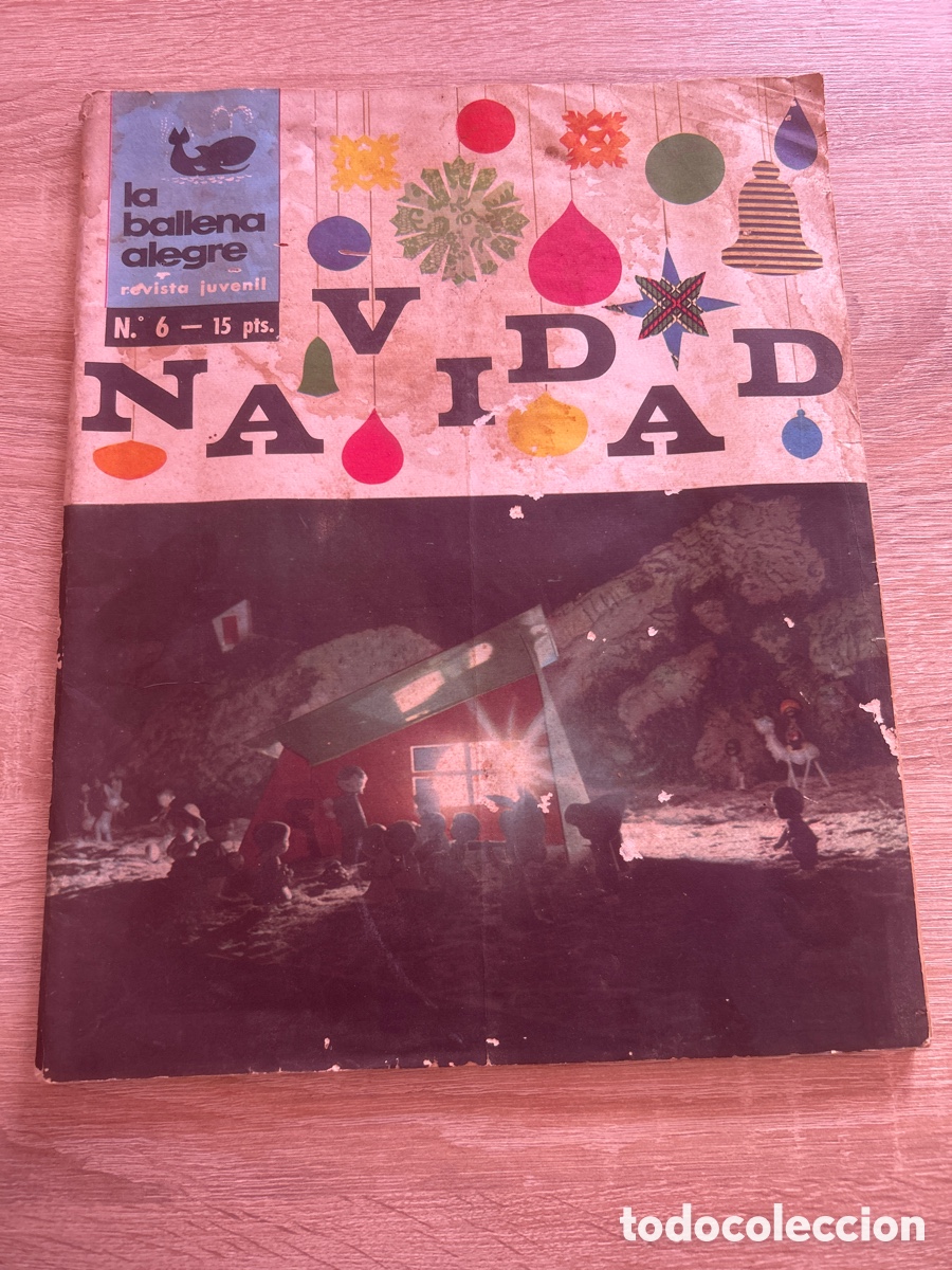 Coleccionismo de revistas y peri&oacute;dicos: Revista juvenil la ballena alegre n&uacute;m 6
