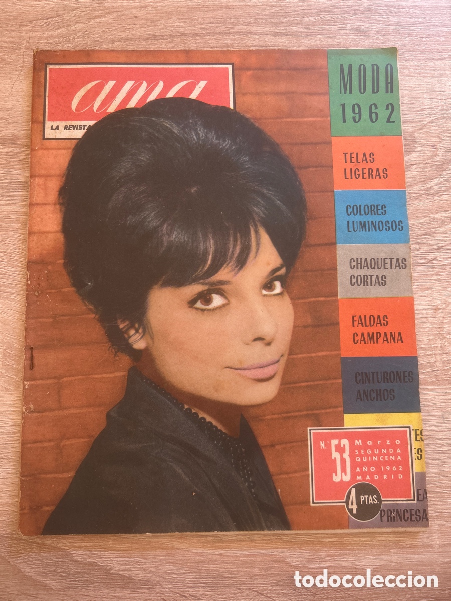Coleccionismo de revistas y peri&oacute;dicos: Revista ama n&uacute;m 53 a&ntilde;o 1962