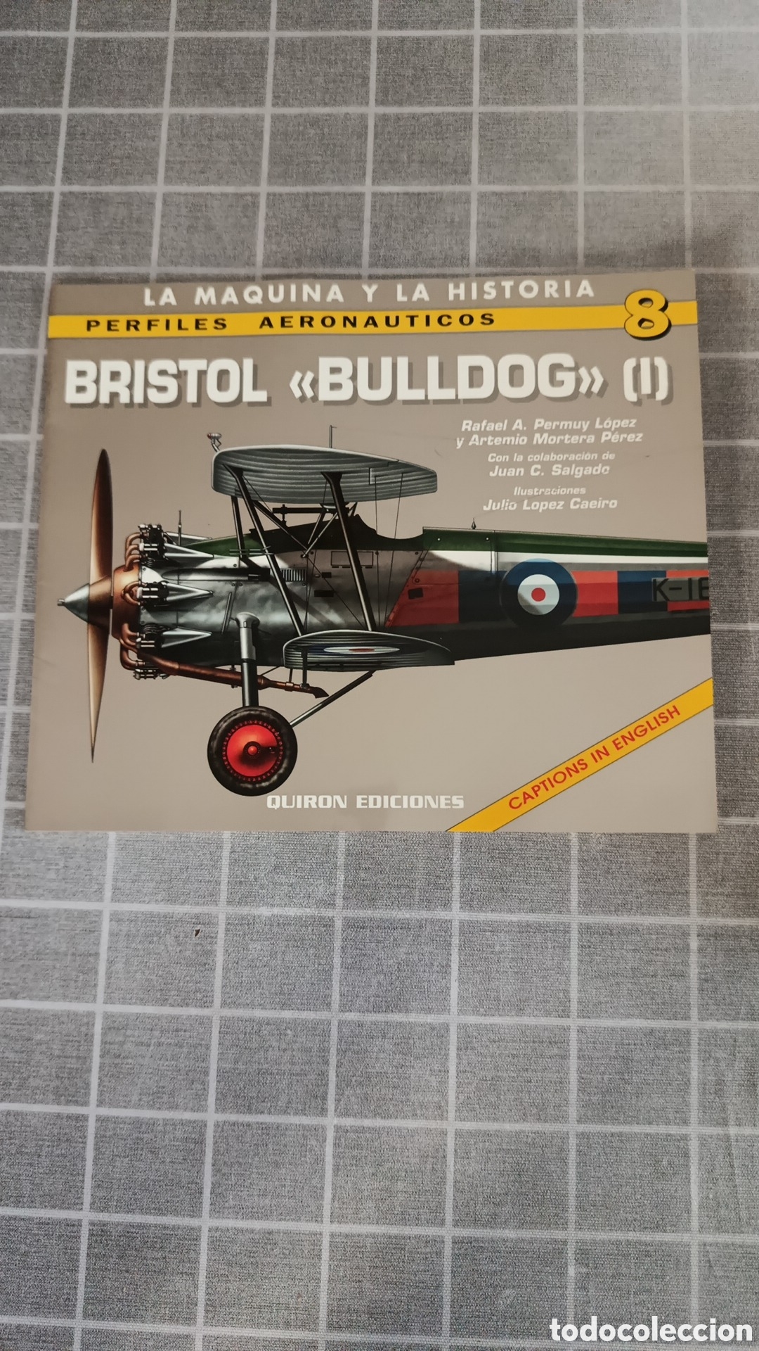Coleccionismo de revistas y peri&oacute;dicos: Perfiles Aeron&aacute;uticos 8 Bristol Bulldog (I)