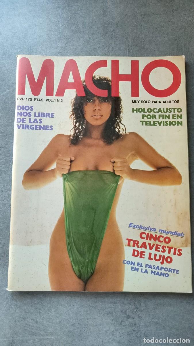 Coleccionismo de revistas y peri&oacute;dicos: Lote de 6 numeros de Macho de 1979