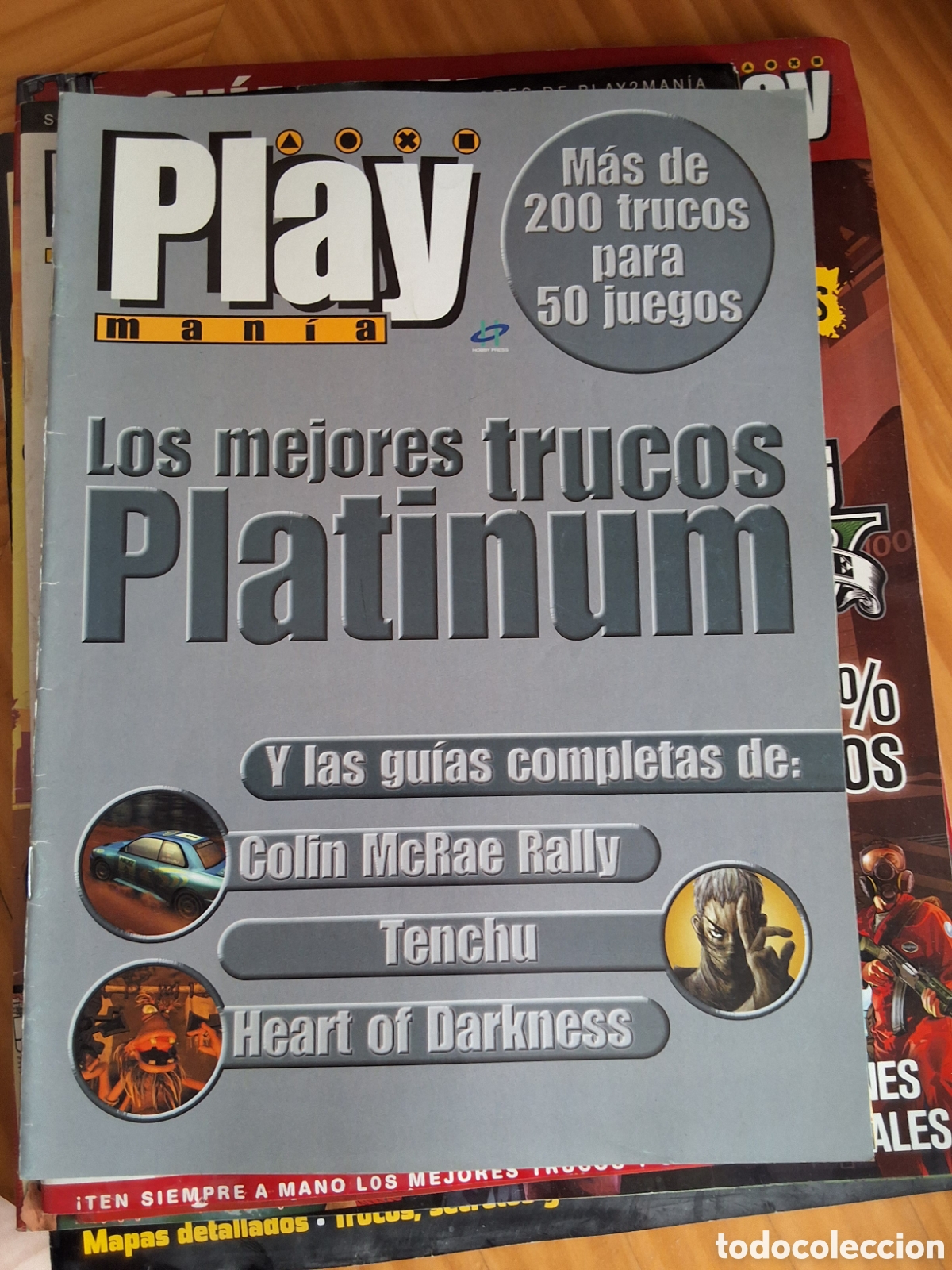 Coleccionismo de revistas y peri&oacute;dicos: Colin Mcrae Tenchu Heart of darkness gu&iacute;a suplemento revista playmania n&uacute;mero 13