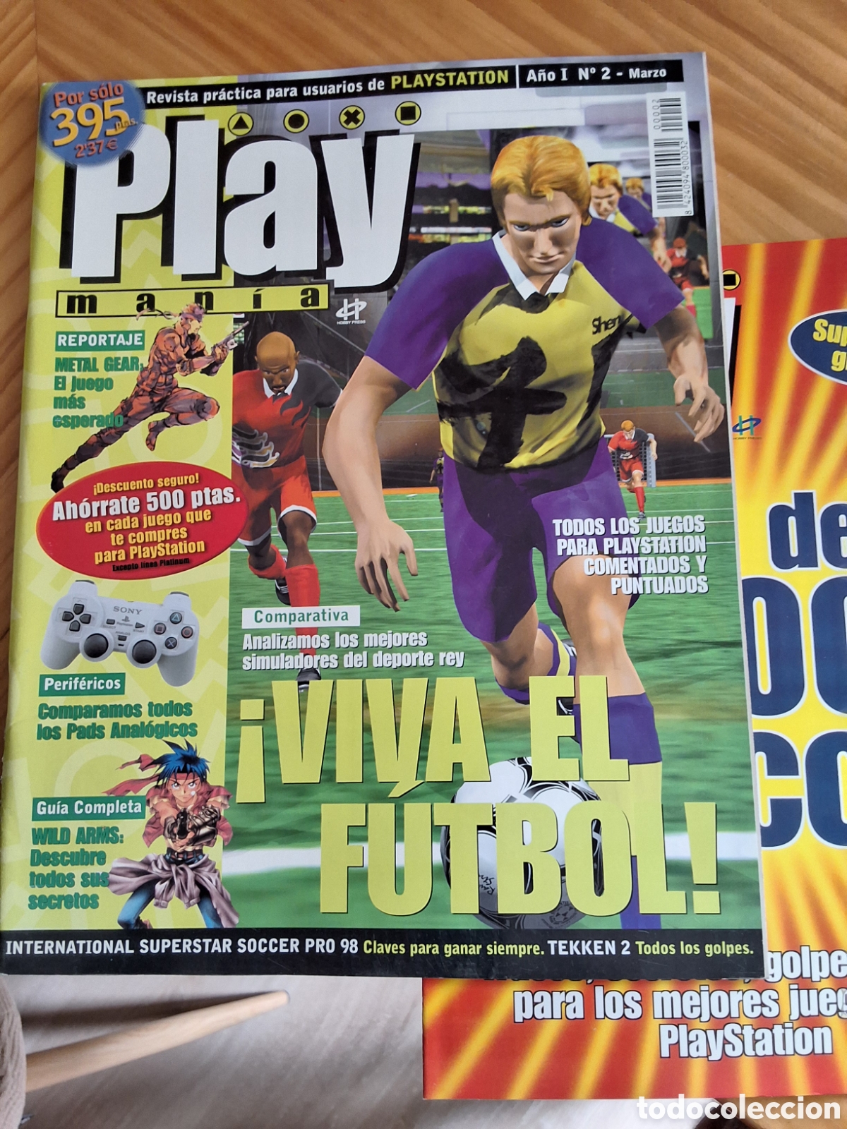 Coleccionismo de revistas y peri&oacute;dicos: Play mania revista consolas n&uacute;mero 2 a&ntilde;o 1999/3 incluye gu&iacute;a