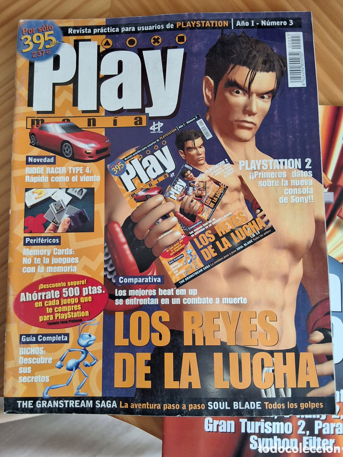 Coleccionismo de revistas y peri&oacute;dicos: Play mania revista consolas n&uacute;mero 3 a&ntilde;o 1990/4 incluye gu&iacute;a