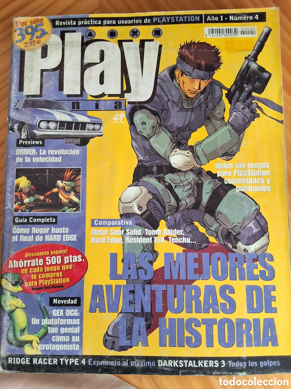 Coleccionismo de revistas y peri&oacute;dicos: Play mania revista consolas n&uacute;mero 4 a&ntilde;o 1999/5