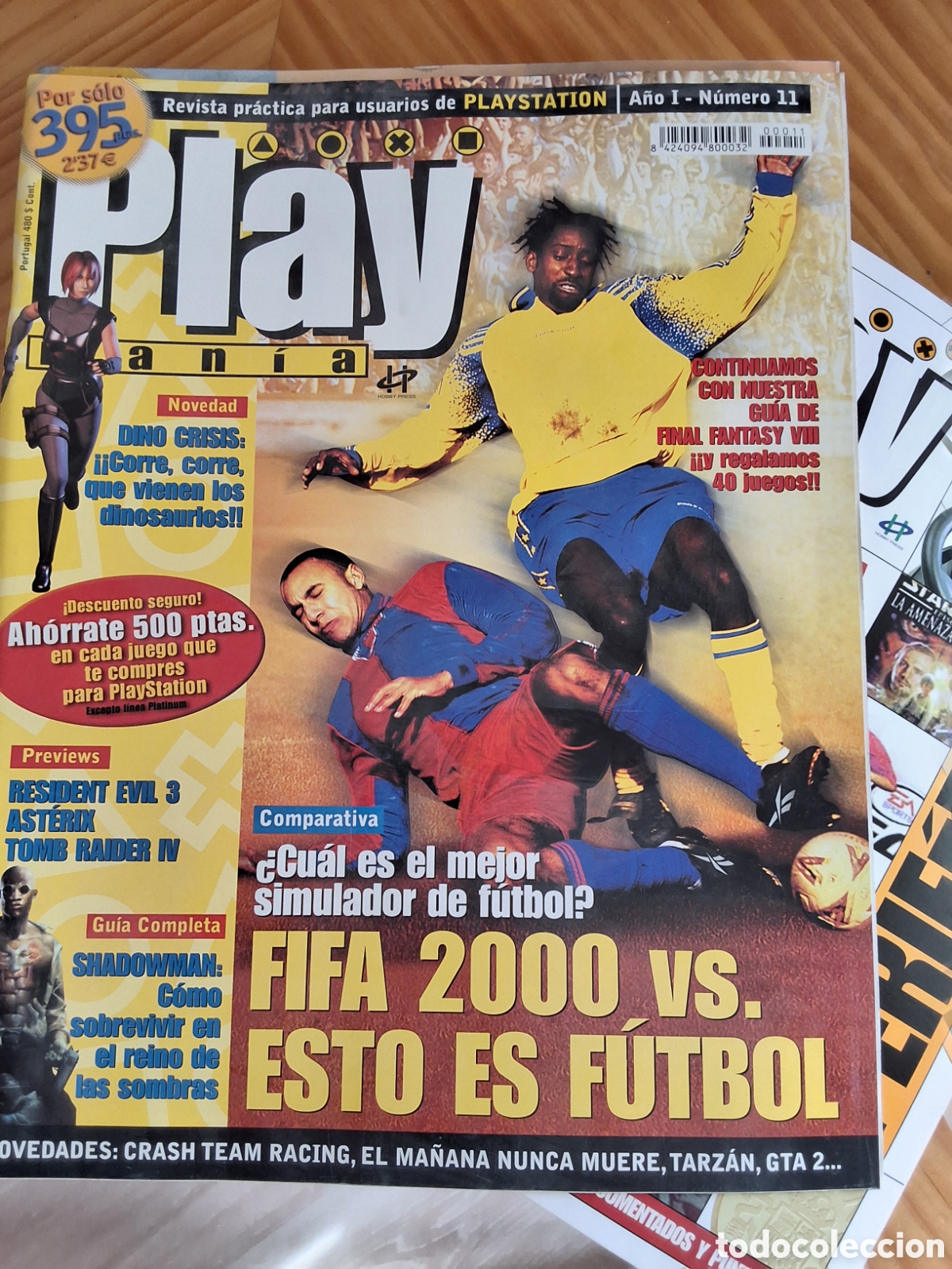 Coleccionismo de revistas y peri&oacute;dicos: Play mania revista consolas n&uacute;mero 11 a&ntilde;o 1999/12 incluye gu&iacute;a suplemento