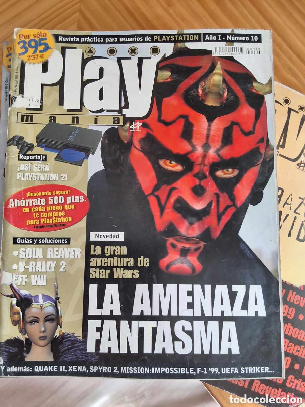 Coleccionismo de revistas y peri&oacute;dicos: Play mania revista consolas n&uacute;mero 10 a&ntilde;o 1999/11 incluye gu&iacute;a suplemento