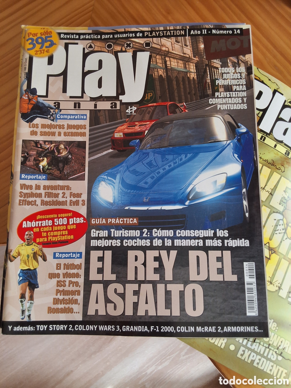 Coleccionismo de revistas y peri&oacute;dicos: Play mania revista consolas n&uacute;mero 14 a&ntilde;o 2000/3 incluye gu&iacute;a suplemento