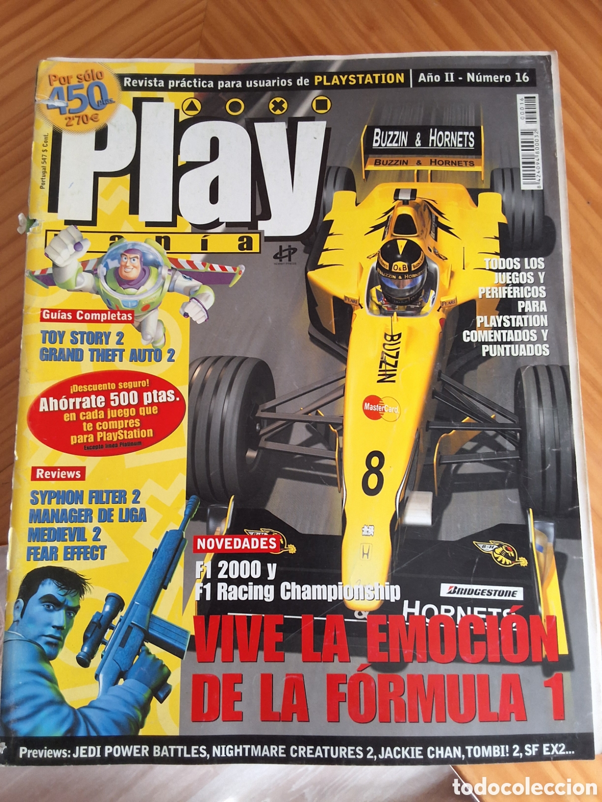 Coleccionismo de revistas y peri&oacute;dicos: Play mania revista consolas n&uacute;mero 16 a&ntilde;o 2000/5