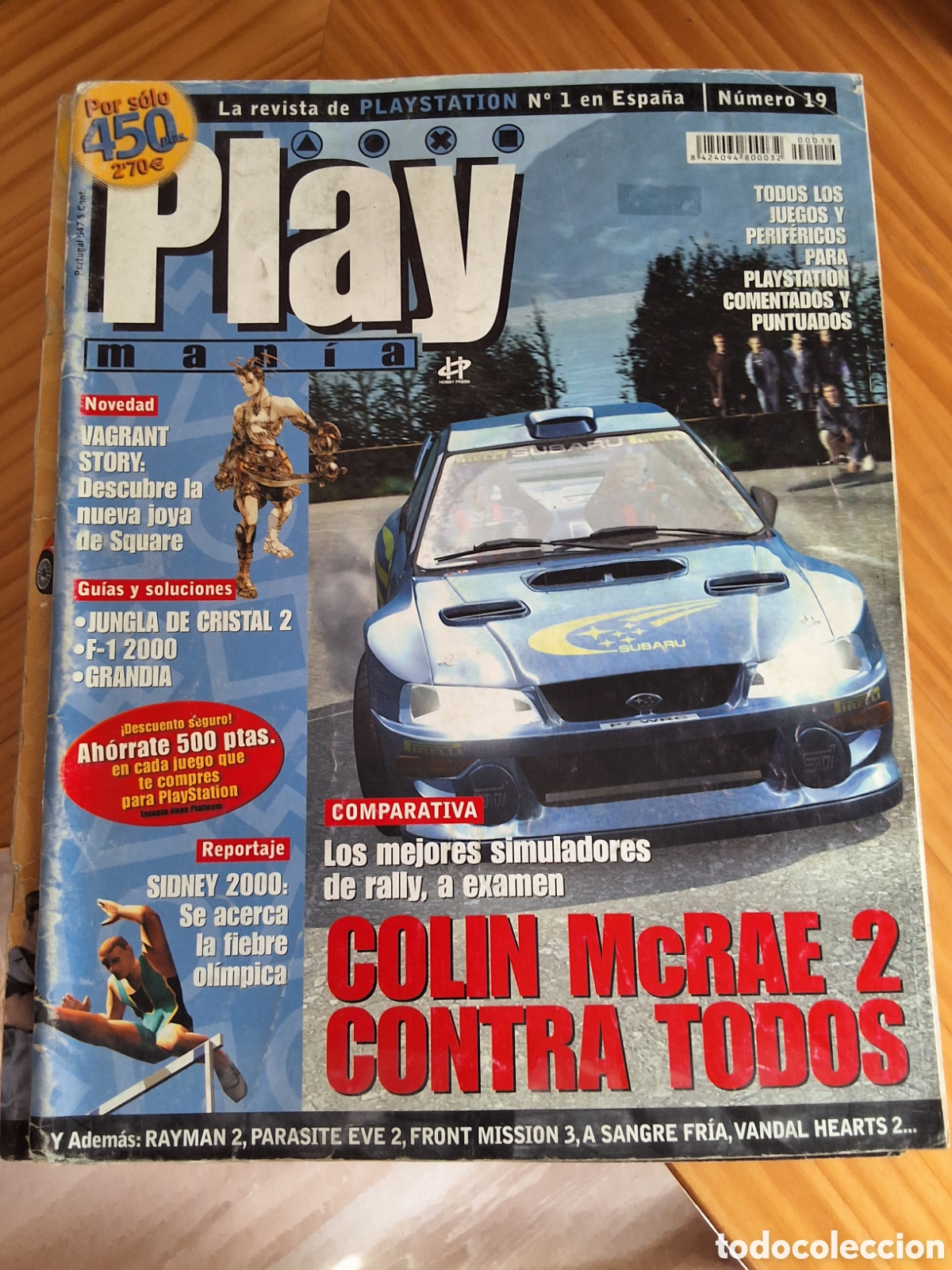 Coleccionismo de revistas y peri&oacute;dicos: Play mania revista consolas n&uacute;mero 19 a&ntilde;o 2000/8