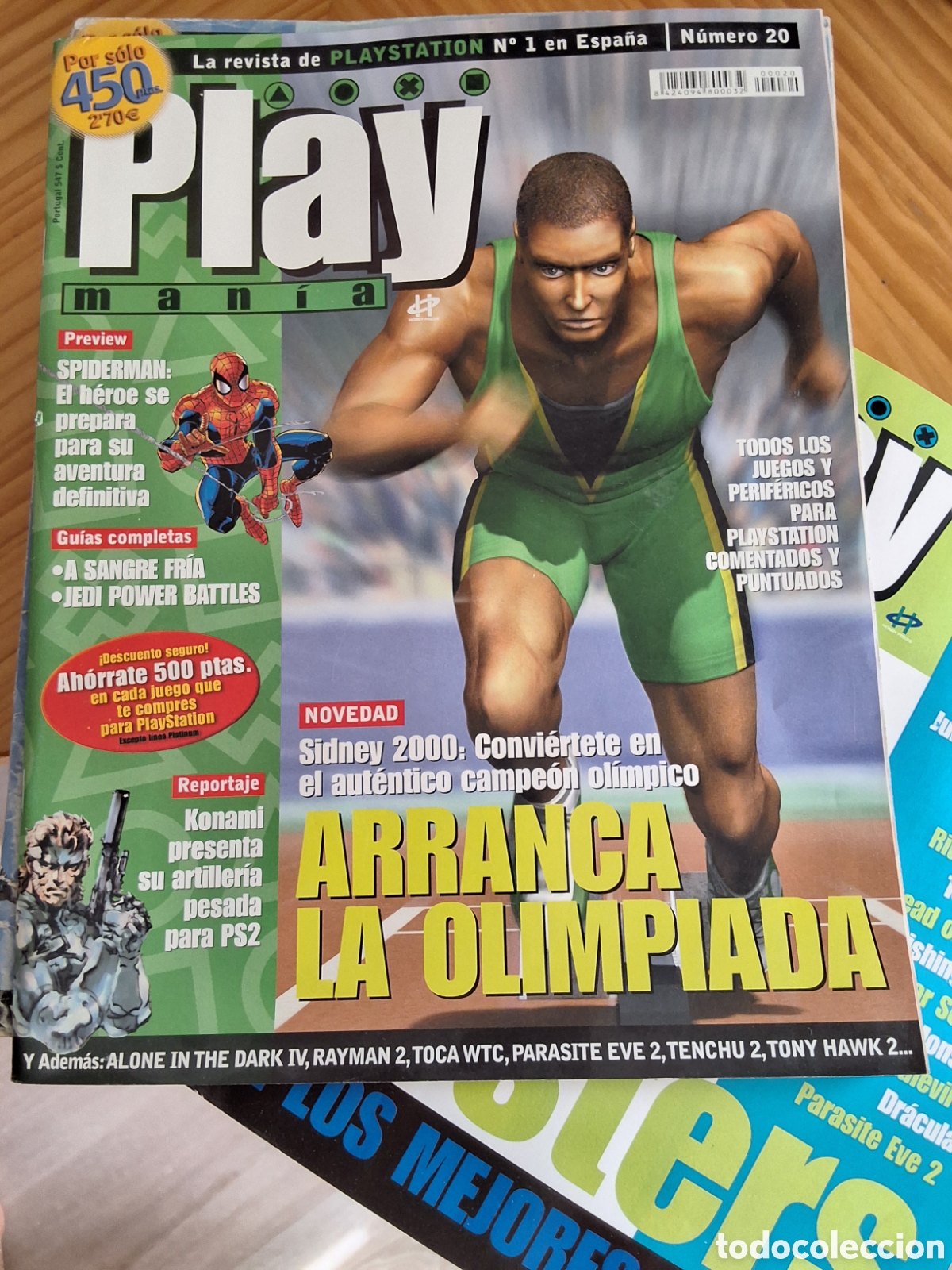 Coleccionismo de revistas y peri&oacute;dicos: Play mania revista consolas n&uacute;mero 20 a&ntilde;o 2000/9 incluye gu&iacute;a suplemento