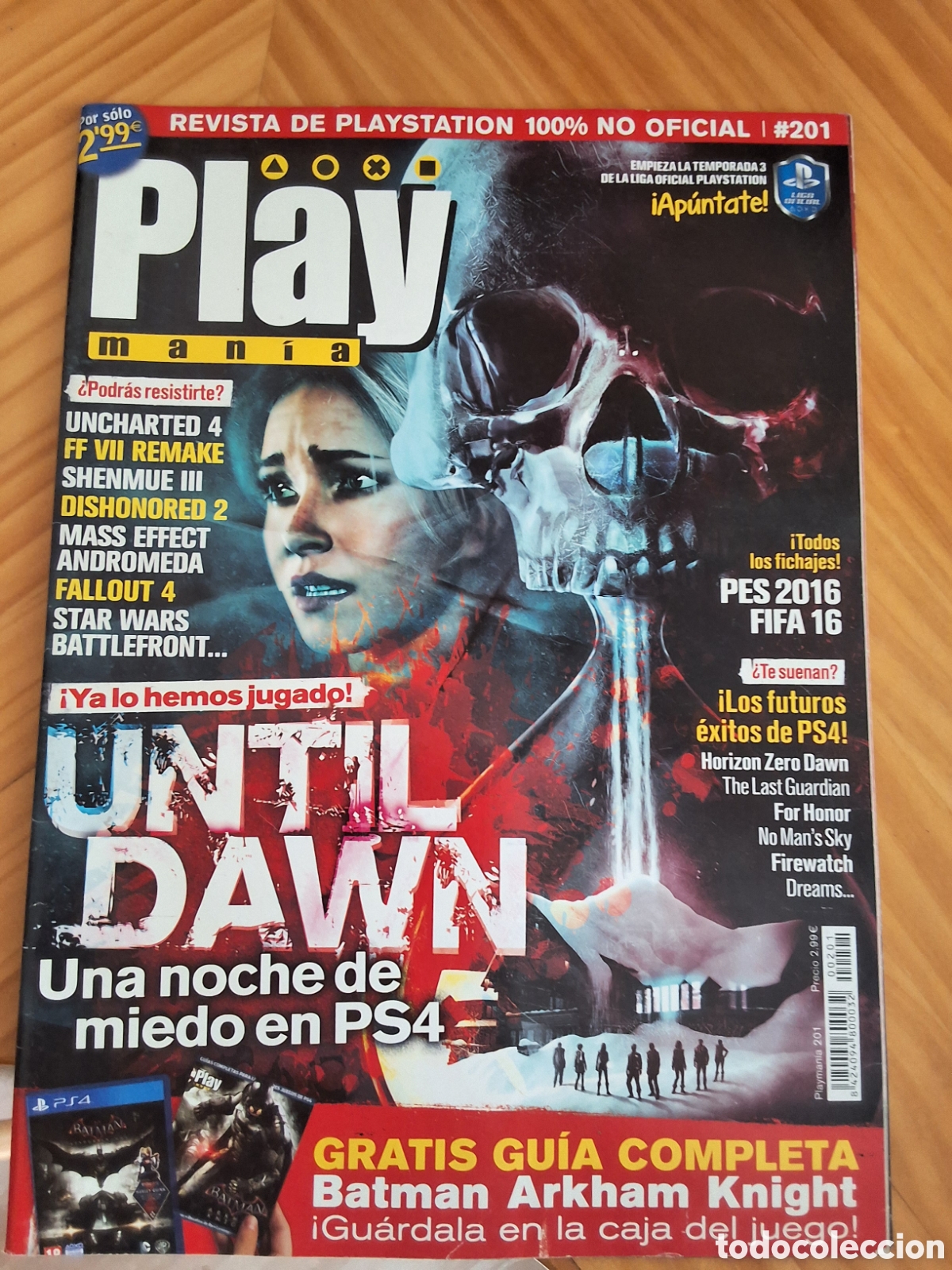 Coleccionismo de revistas y peri&oacute;dicos: Play mania revista consolas n&uacute;mero 201 a&ntilde;o 2015/10