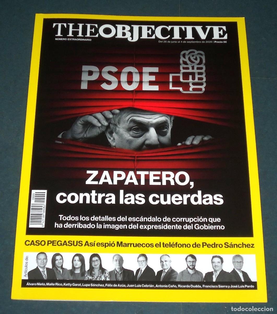 Coleccionismo de revistas y peri&oacute;dicos: THE OBJECTIVE Especial PSOE / Zapatero - &iexcl;NUEVO!