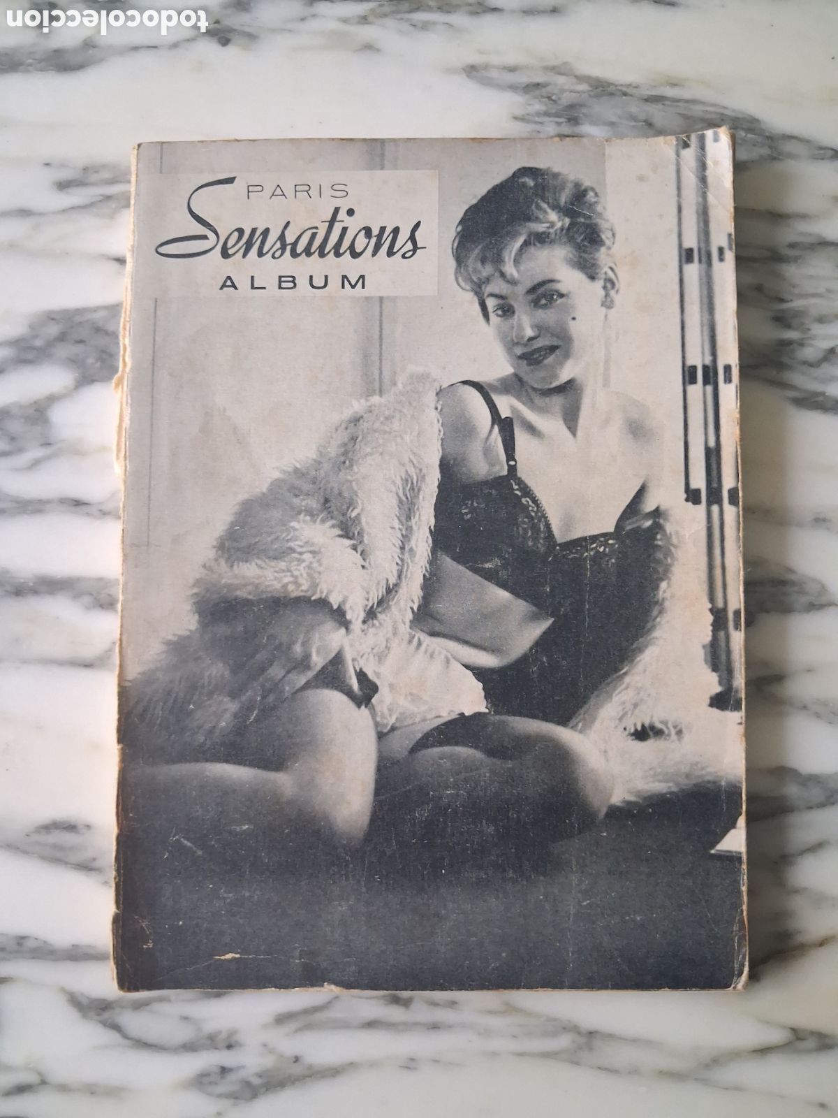 Coleccionismo de revistas y peri&oacute;dicos: REVISTA ER&Oacute;TICA - PARIS SENSATIONS - ALBUM - FRANCIA - A&Ntilde;OS 50 - MUY RARA