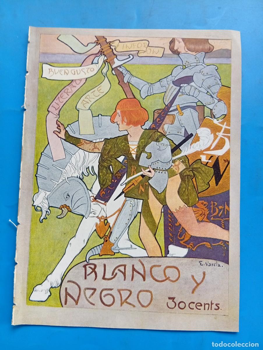 Coleccionismo de revistas y peri&oacute;dicos: BLANCO Y NEGRO. N&ordm; 575. A&Ntilde;O 1902. BANQUETE AL MARQU&Eacute;S DE TOVAR. UN TRIUNFO DEL ARTE ESPA&Ntilde;OL. .. LEER