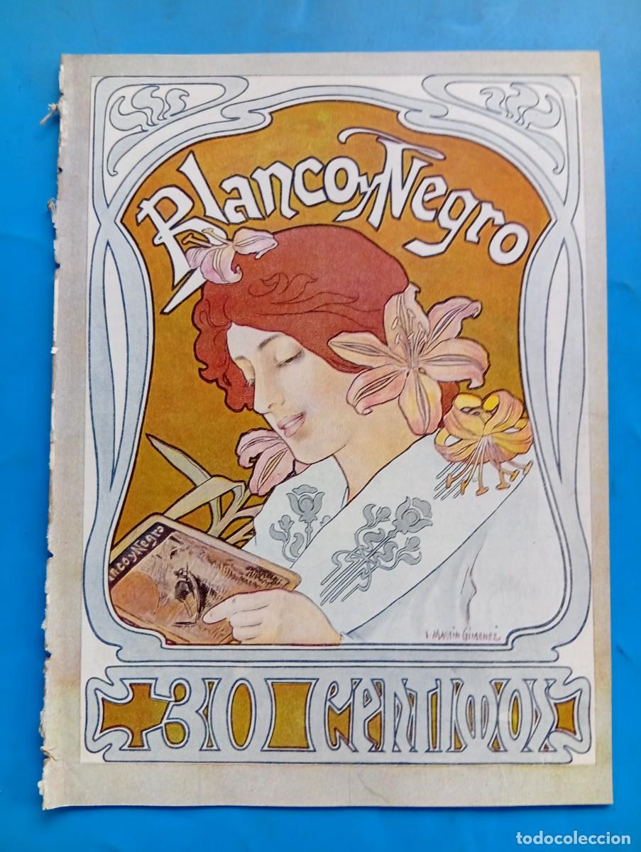 Coleccionismo de revistas y peri&oacute;dicos: BLANCO Y NEGRO. N&ordm; 577. A&Ntilde;O 1902. EL MONUMENTO A ALFONSO XII. EXPOSICI&Oacute;N DE PERROS Y GATOS... LEER