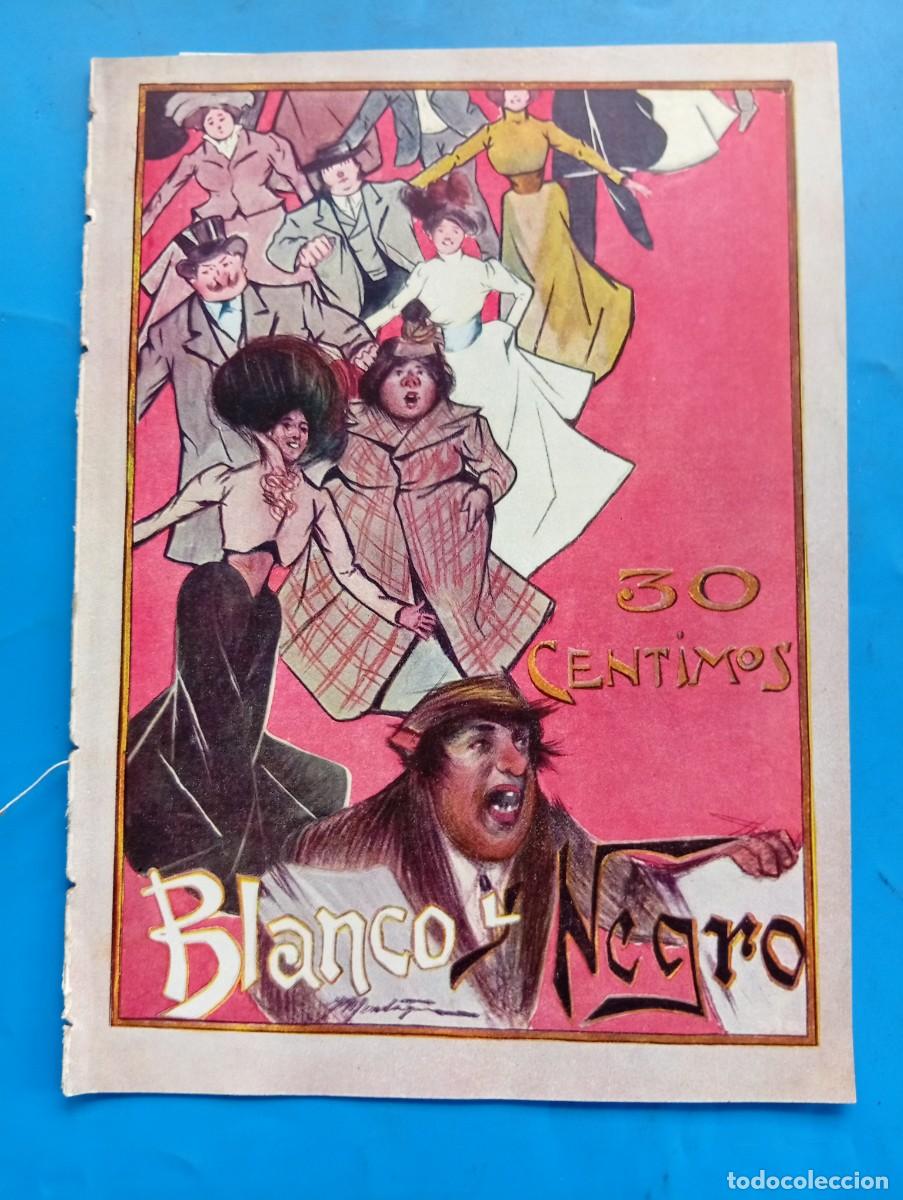 Coleccionismo de revistas y peri&oacute;dicos: BLANCO Y NEGRO. N&ordm; 578. A&Ntilde;O 1902. FIESTA EN HONOR DE LA CIENCIA. MADAMA LOUBET. LA GARDEN-.. LEER.