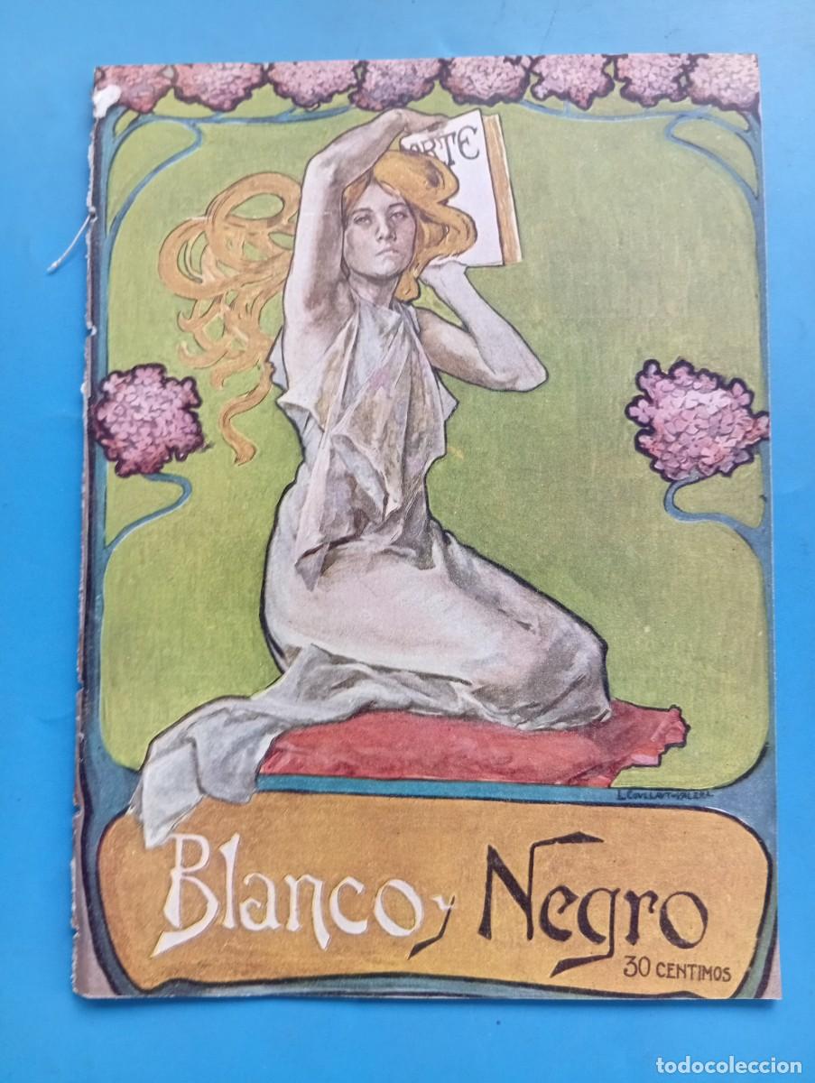 Coleccionismo de revistas y peri&oacute;dicos: BLANCO Y NEGRO. N&ordm; 595. A&Ntilde;O 1902. APERTURA DE LA CAZA. EL VIAJE DEL MINISTRO DE MARINA DE FRA.. LEER