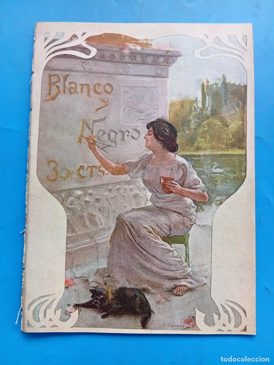 Coleccionismo de revistas y peri&oacute;dicos: BLANCO Y NEGRO. N&ordm; 601. A&Ntilde;O 1902. LA CRUZ MONUMENTAL. EN LAS PALMAS. LAS FLORES DE ALMENDRO... LEER