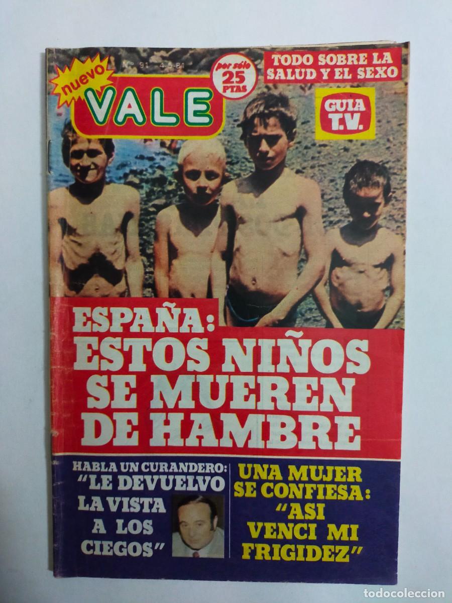 Coleccionismo de revistas y peri&oacute;dicos: REVISTA NUEVO VALE N&ordm; 91 (04-05-1981)