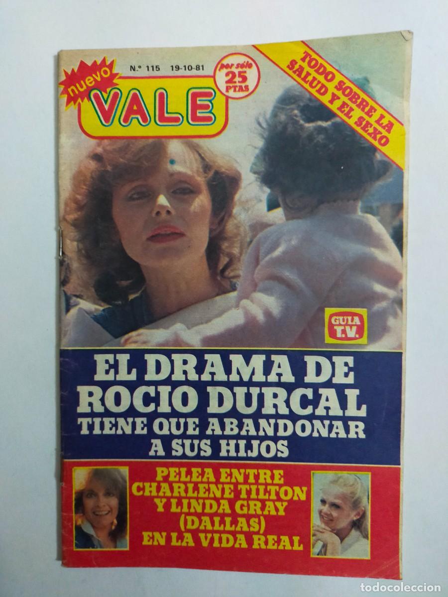 Sammeln von Zeitschriften und Zeitungen: REVISTA NUEVO VALE N&ordm; 115 (19-10-1981) - ROCIO DURCAL - CHARLENE TILTON Y LINDA GRAY (DALLAS)