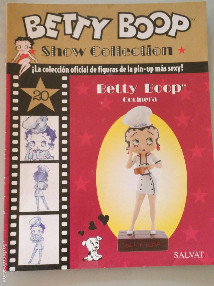 Coleccionismo de revistas y peri&oacute;dicos: REVISTA FASC&Iacute;CULO BETTY BOOP SHOW COLLECTION SALVAT N&ordm; 20 COCINERA. 70GR