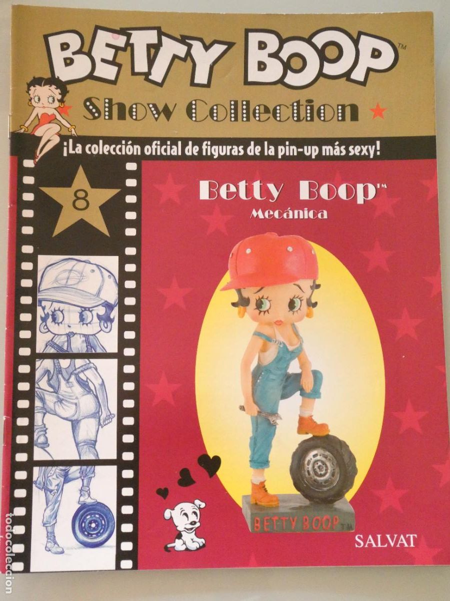 Coleccionismo de revistas y peri&oacute;dicos: REVISTA FASC&Iacute;CULO BETTY BOOP SHOW COLLECTION SALVAT N&ordm; 8 MEC&Aacute;NICA. 70GR