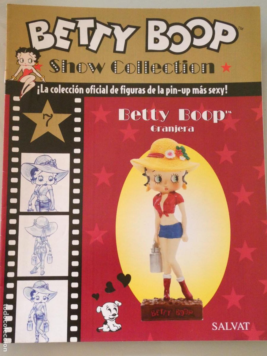 Coleccionismo de revistas y peri&oacute;dicos: REVISTA FASC&Iacute;CULO BETTY BOOP SHOW COLLECTION SALVAT N&ordm; 7 GRANJERA. 70GR