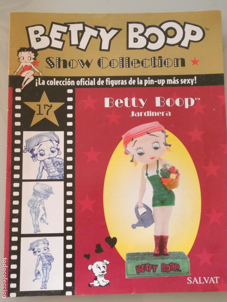 Coleccionismo de revistas y peri&oacute;dicos: REVISTA FASC&Iacute;CULO BETTY BOOP SHOW COLLECTION SALVAT N&ordm; 17 JARDINERA. 70GR