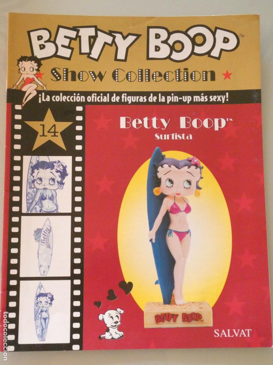 Coleccionismo de revistas y peri&oacute;dicos: REVISTA FASC&Iacute;CULO BETTY BOOP SHOW COLLECTION SALVAT N&ordm; 14 SURFISTA. 70GR